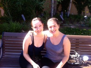 Pastora Galvan and me! I took her Jaleo class.